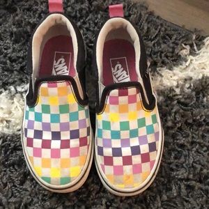 Checkered Vans